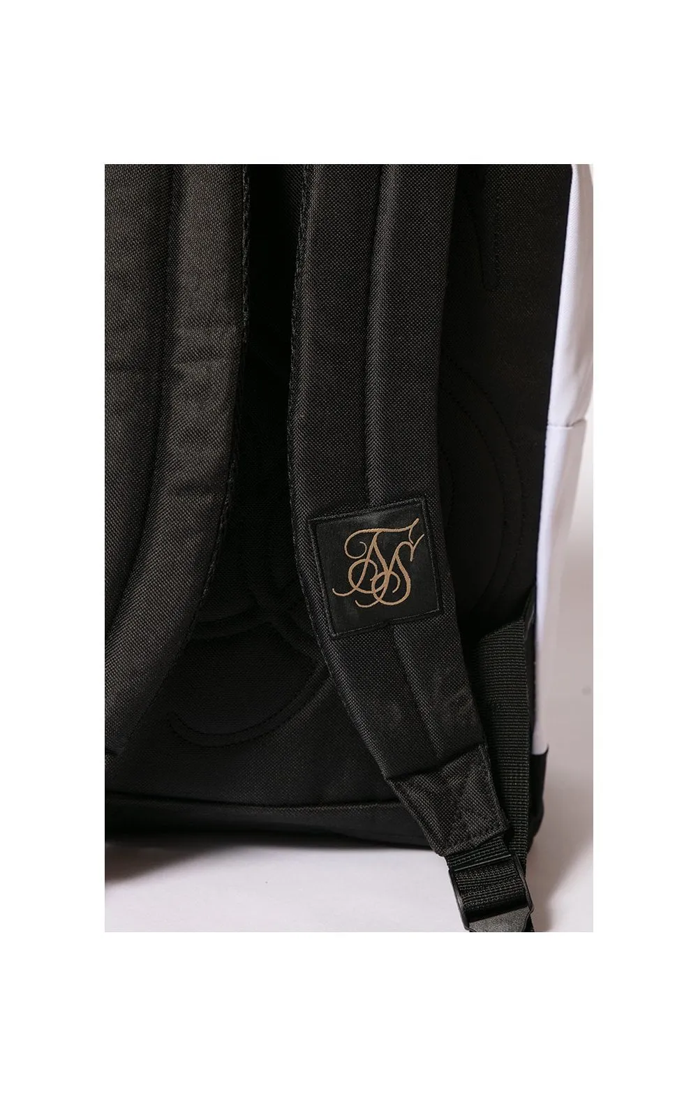 SikSilk Dual Logo Backpack - White & Black sold by Siksilk product image thumbnail 5