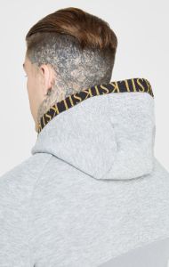 Grey Marl Overhead Hoodie sold by Siksilk