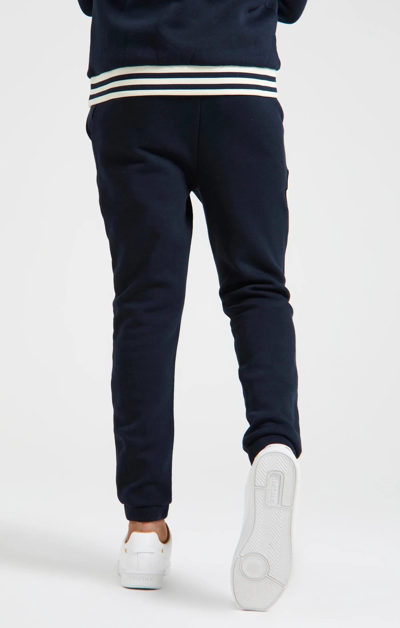 Boys Messi x SikSilk Navy Logo Pant sold by Siksilk product image thumbnail 3