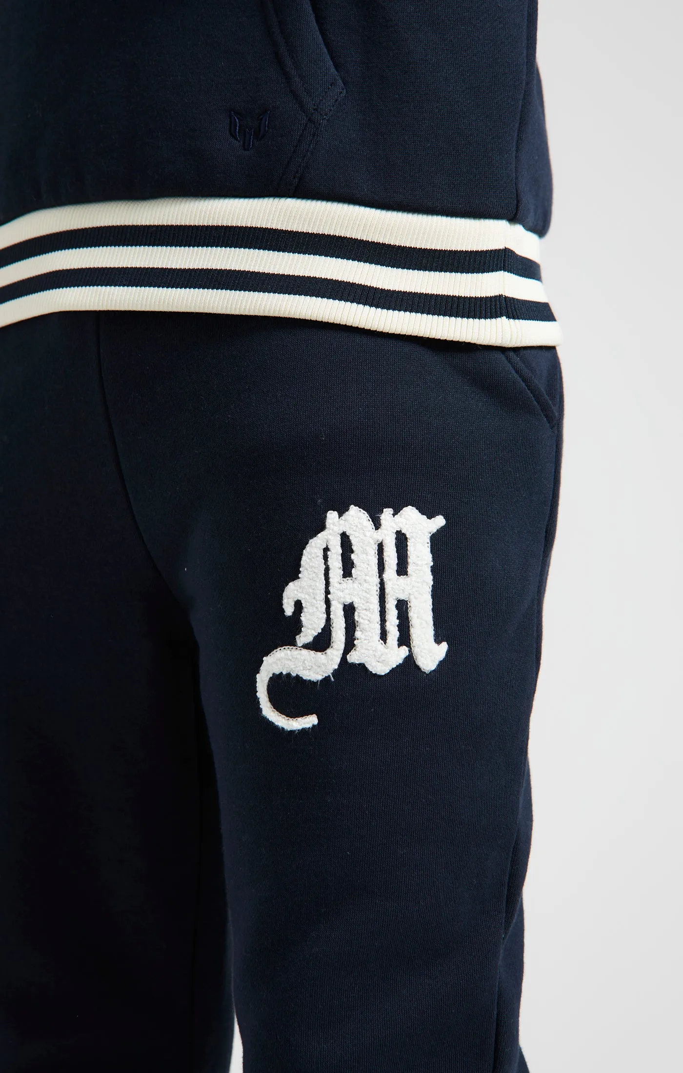 Boys Messi x SikSilk Navy Logo Pant sold by Siksilk product image thumbnail 4