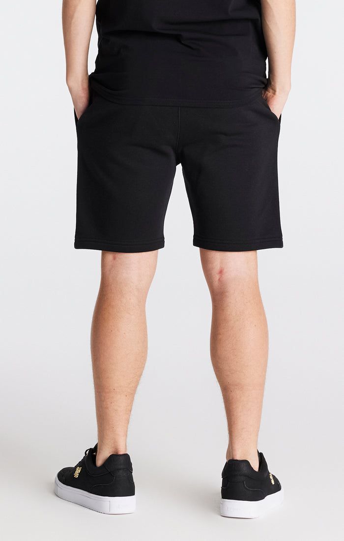 Boys Black Essentials Fleece Short sold by Siksilk product image thumbnail 4