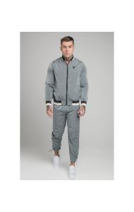 SikSilk Crushed Nylon Pants - Grey sold by Siksilk
