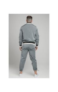 SikSilk Crushed Nylon Pants - Grey sold by Siksilk