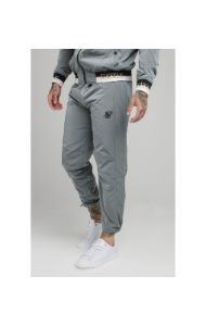 SikSilk Crushed Nylon Pants - Grey sold by Siksilk