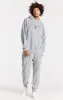 Grey Overhead Rib Hoodie sold by Siksilk