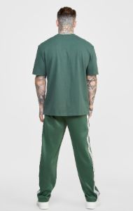 Green Smart Straight Leg Track Pant sold by Siksilk