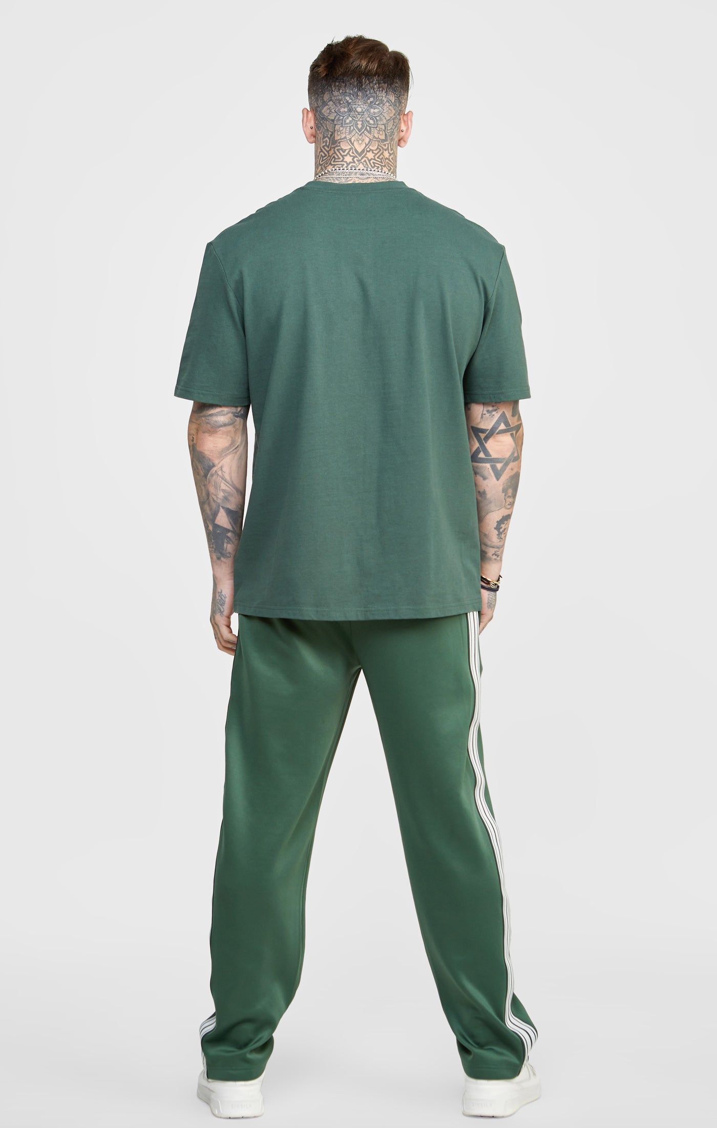 Green Smart Straight Leg Track Pant sold by Siksilk product image thumbnail 5