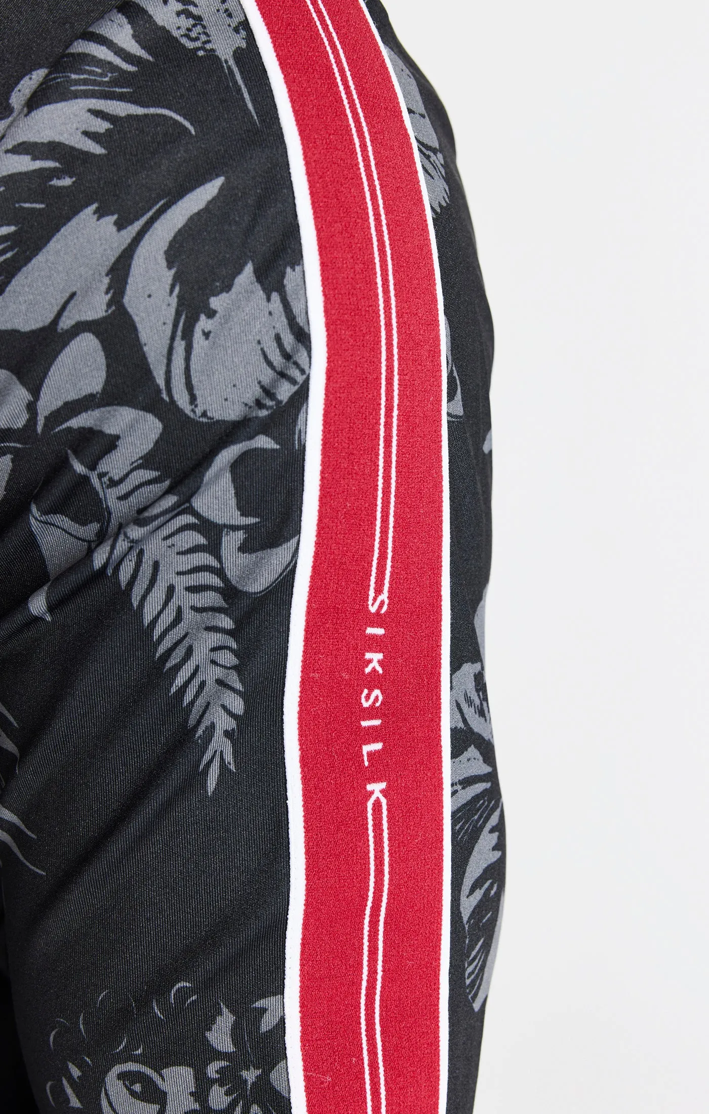 Black Status Funnel Neck Zip Through sold by Siksilk product image thumbnail 2