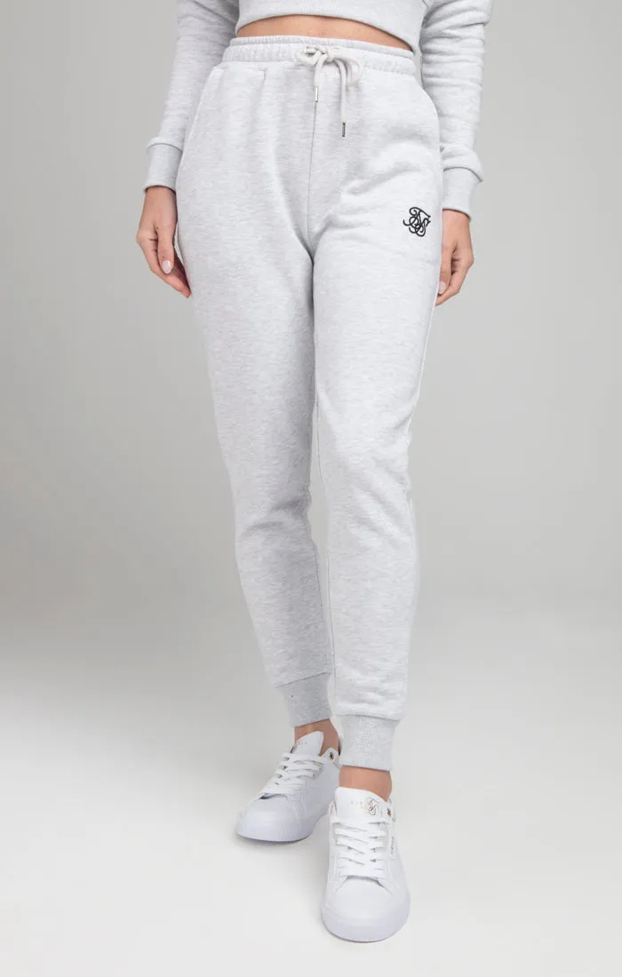 SikSilk Core Track Pants - Ice Grey Marl sold by Siksilk