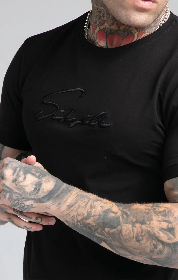 Black Flight Muscle T-Shirt sold by Siksilk product image thumbnail 3