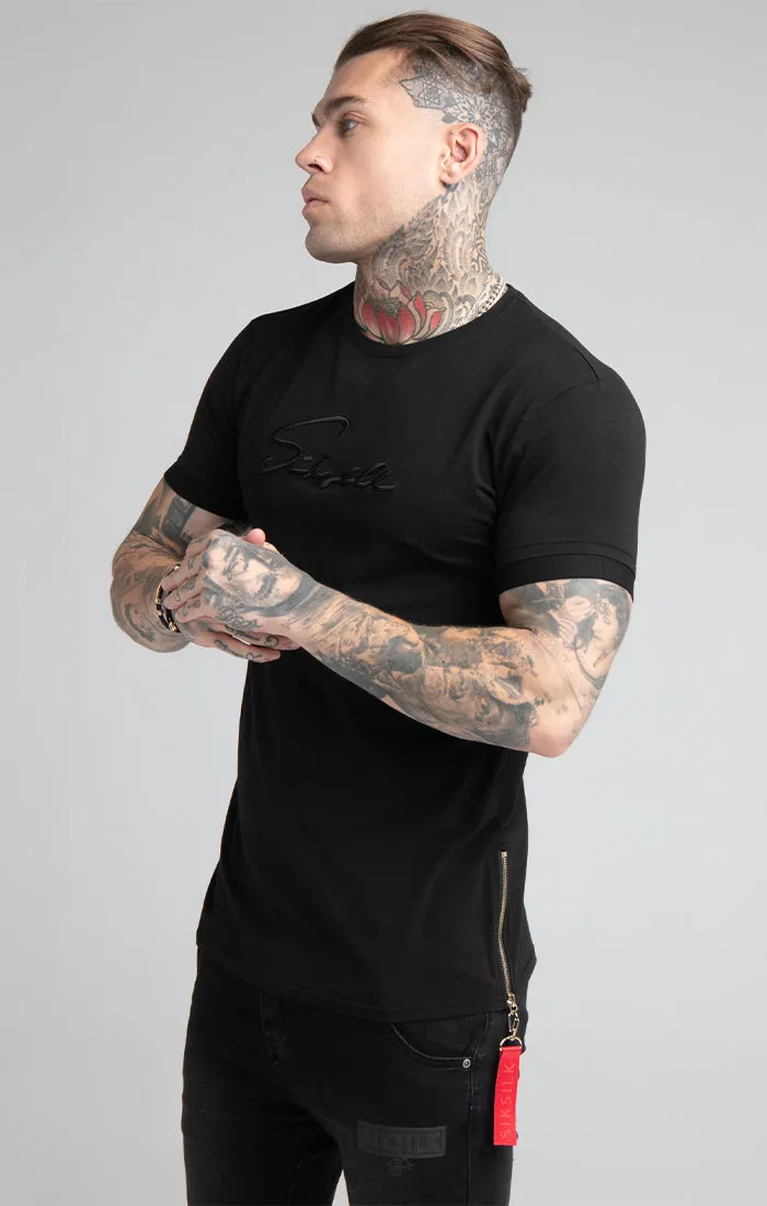 Black Flight Muscle T-Shirt sold by Siksilk product image thumbnail 2