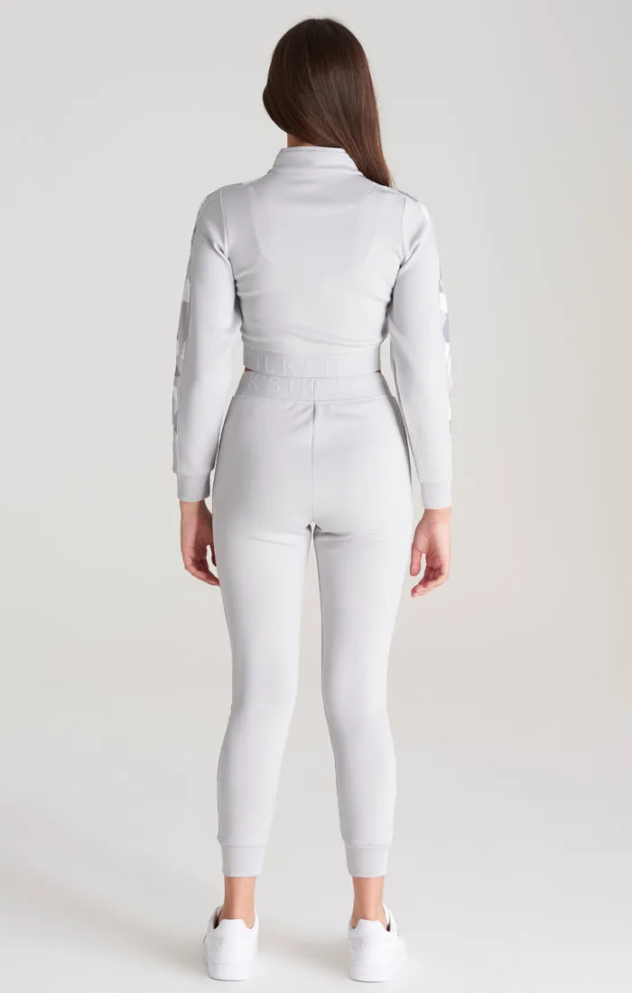 Girls Grey Camo Panelled Track Pant sold by Siksilk product image thumbnail 5