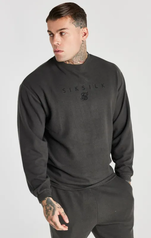 Grey Rib Sweatshirt sold by Siksilk