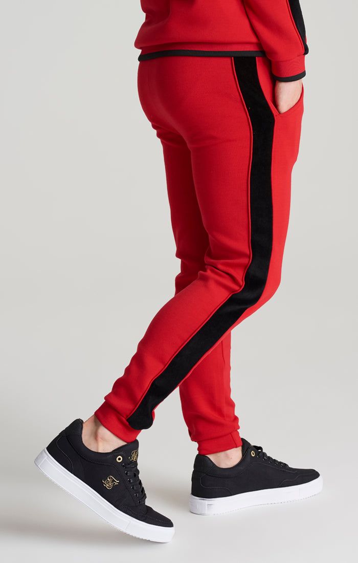 Boys Red Panelled Jogger sold by Siksilk product image thumbnail 2