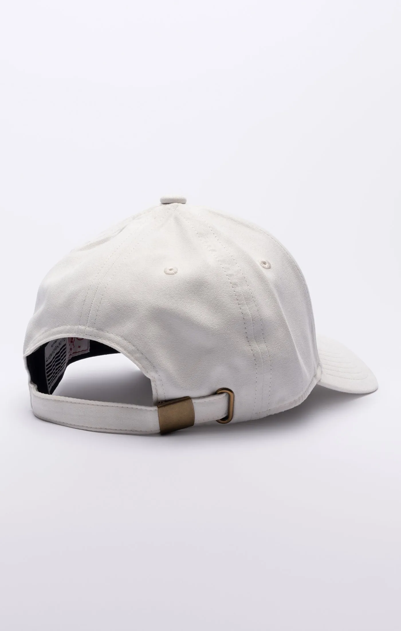 Ecru Faux Suede Baseball Cap sold by Siksilk product image thumbnail 4