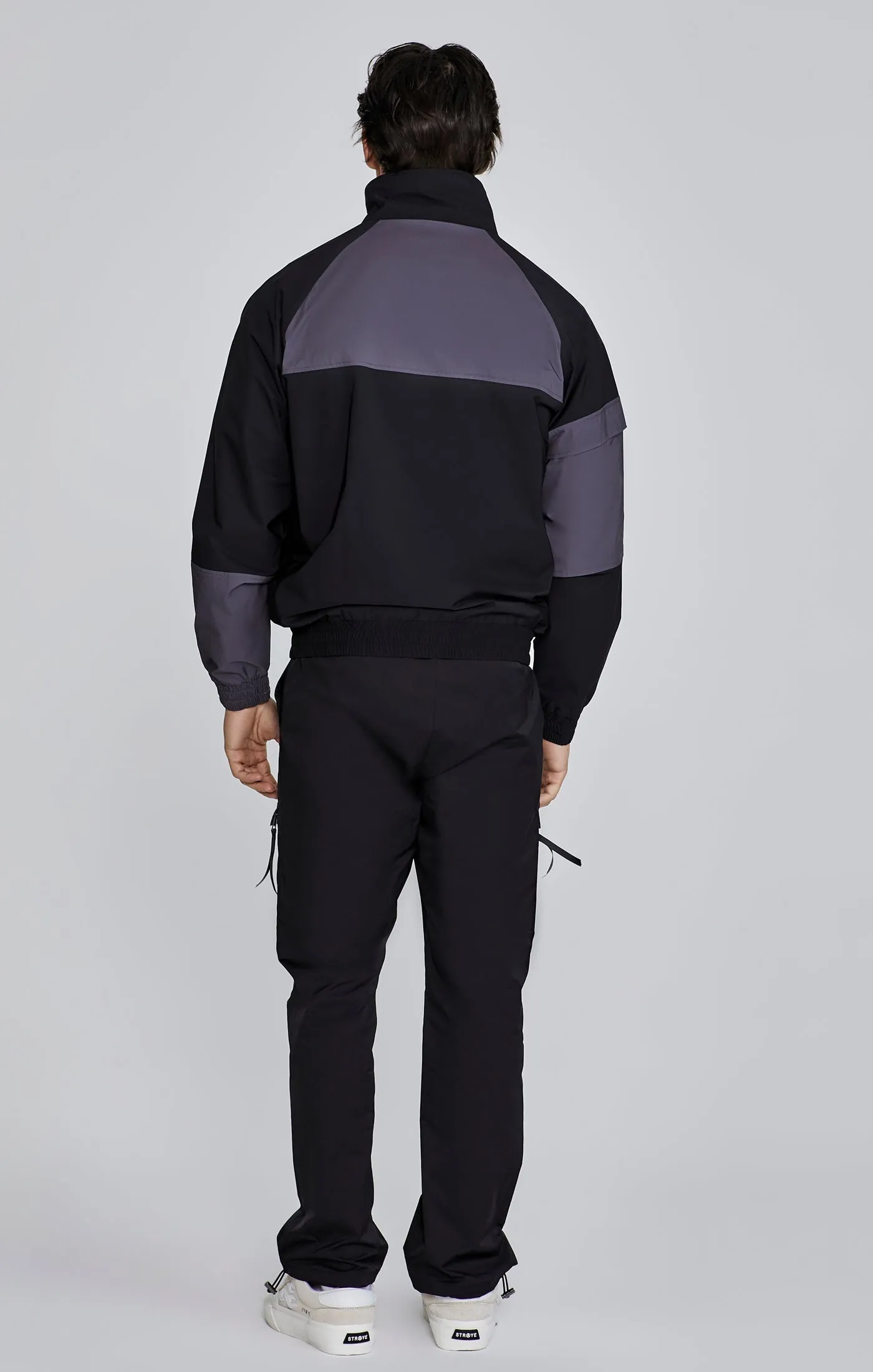 Black Cut And Sew Jacket sold by Siksilk product image thumbnail 5