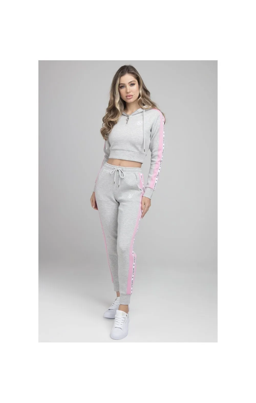 SikSilk Infinity Track Pants - Grey Marl sold by Siksilk product image thumbnail 5
