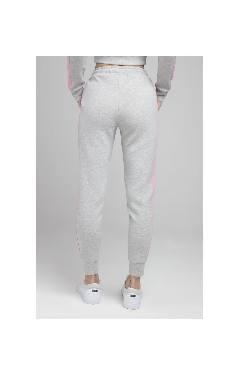 SikSilk Infinity Track Pants - Grey Marl sold by Siksilk product image thumbnail 4