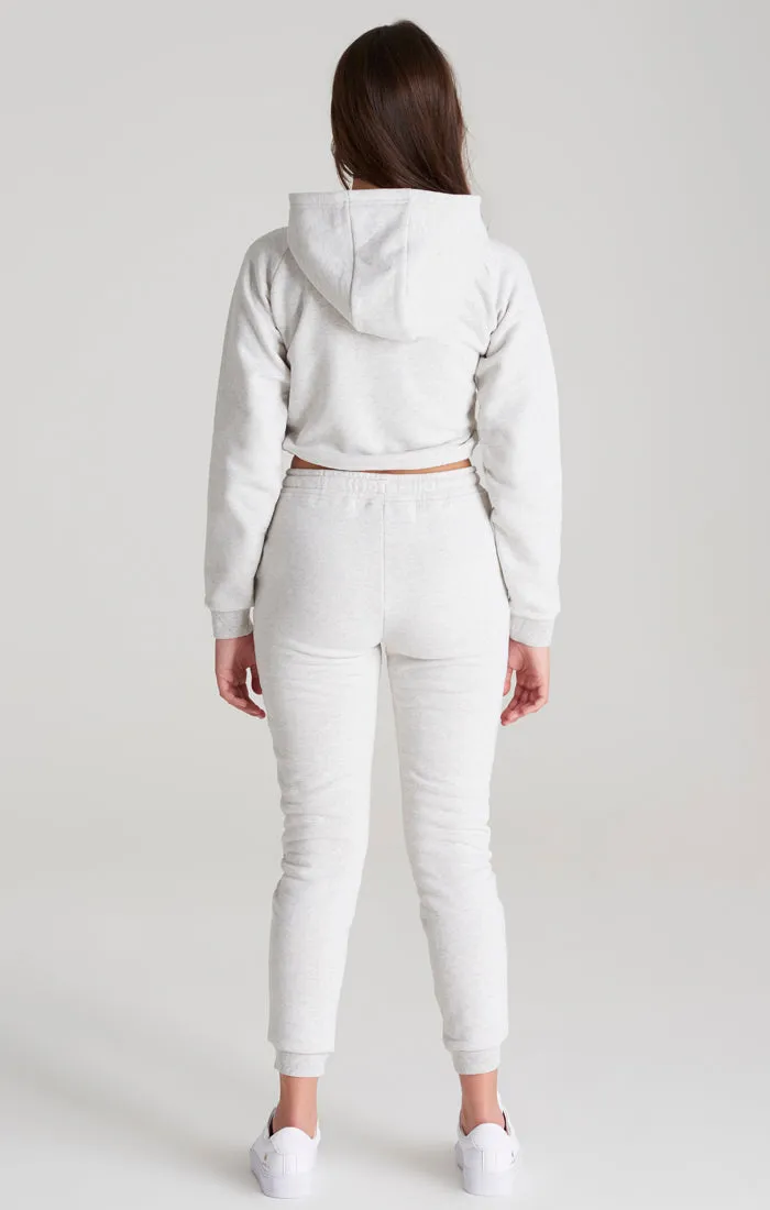 Girls Grey Marl Signature Jogger sold by Siksilk product image thumbnail 5