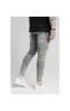 SikSilk Skinny Distressed Riot Jeans - Snow Wash sold by Siksilk