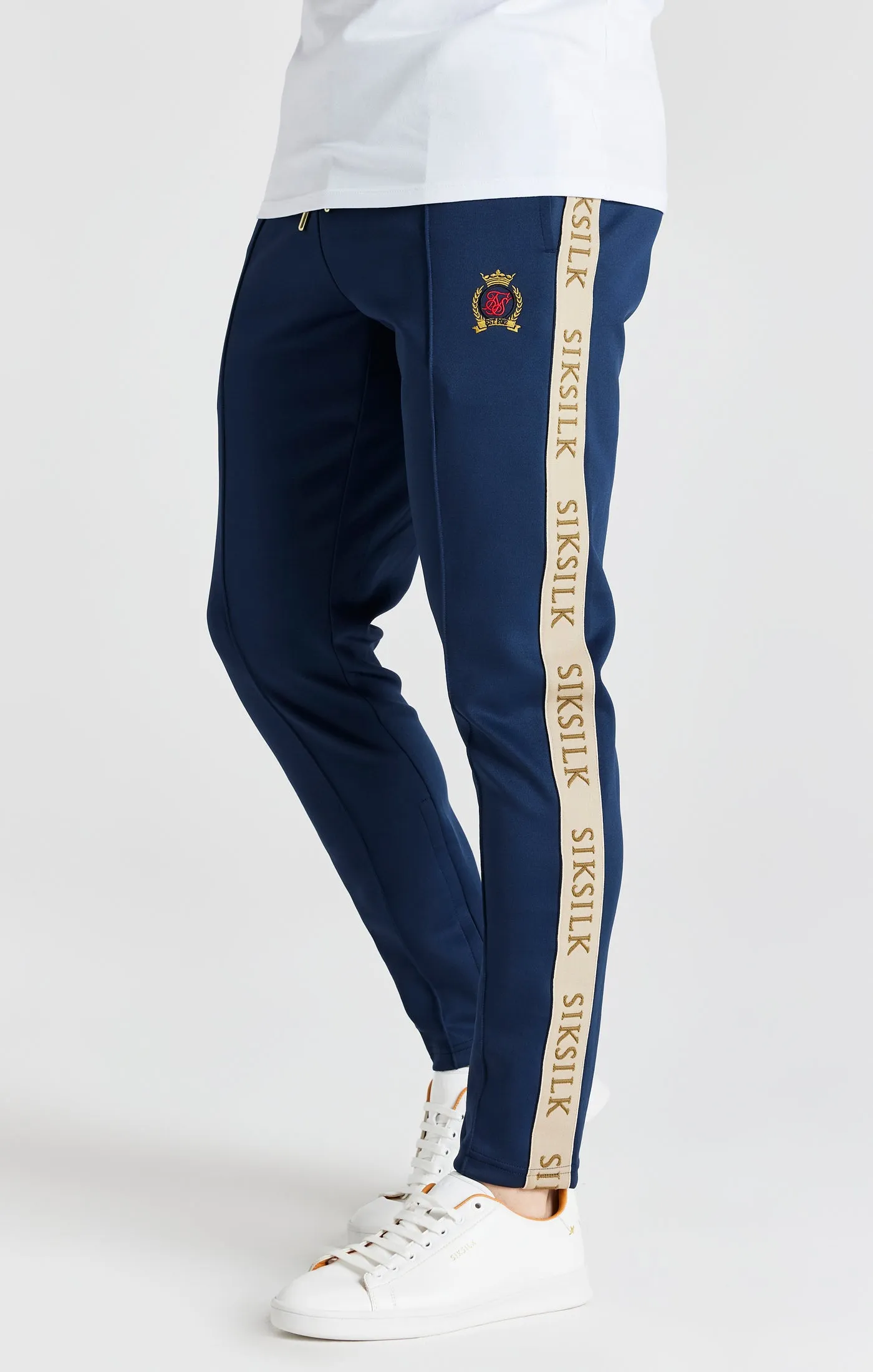 Navy Track Pant sold by Siksilk