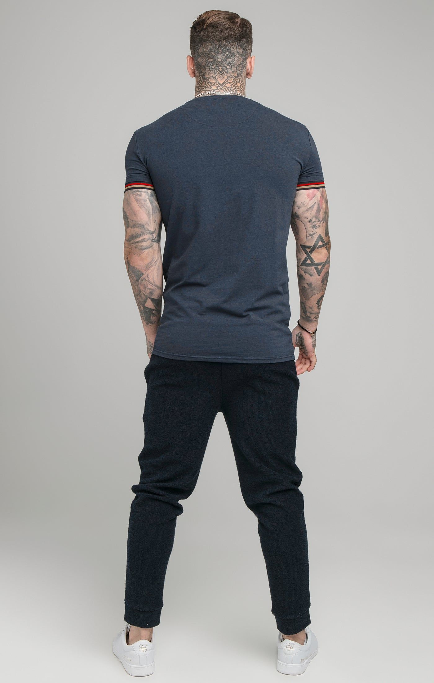 SikSilk Reign Tech Tee - Navy sold by Siksilk product image thumbnail 5
