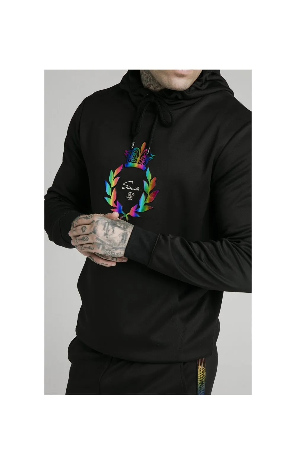 SikSilk Overhead Hoodie - Black sold by Siksilk product image thumbnail 2