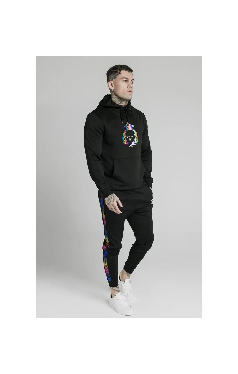 SikSilk Overhead Hoodie - Black sold by Siksilk product image thumbnail 3