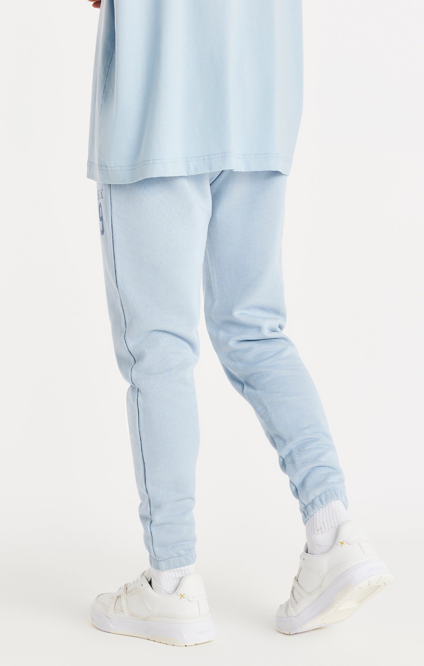 Blue Relaxed Fit Cuff Jogger sold by Siksilk product image thumbnail 3