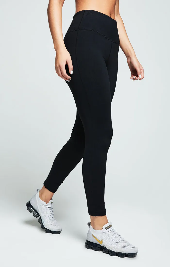 Black Essential Gym Legging sold by Siksilk product image thumbnail 4