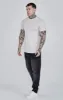 Grey Marl Marl T-Shirt sold by Siksilk