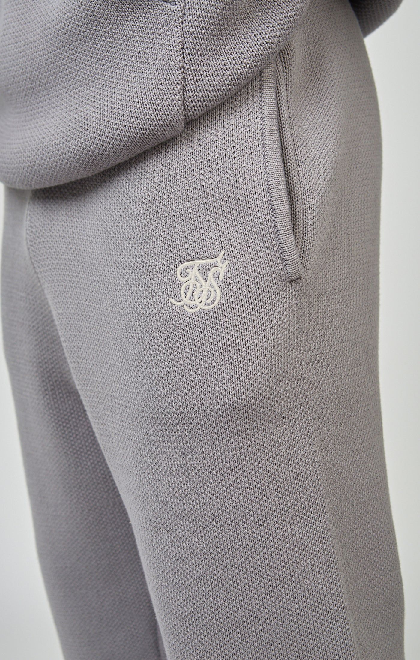 Grey Knitted Pants sold by Siksilk product image thumbnail 6