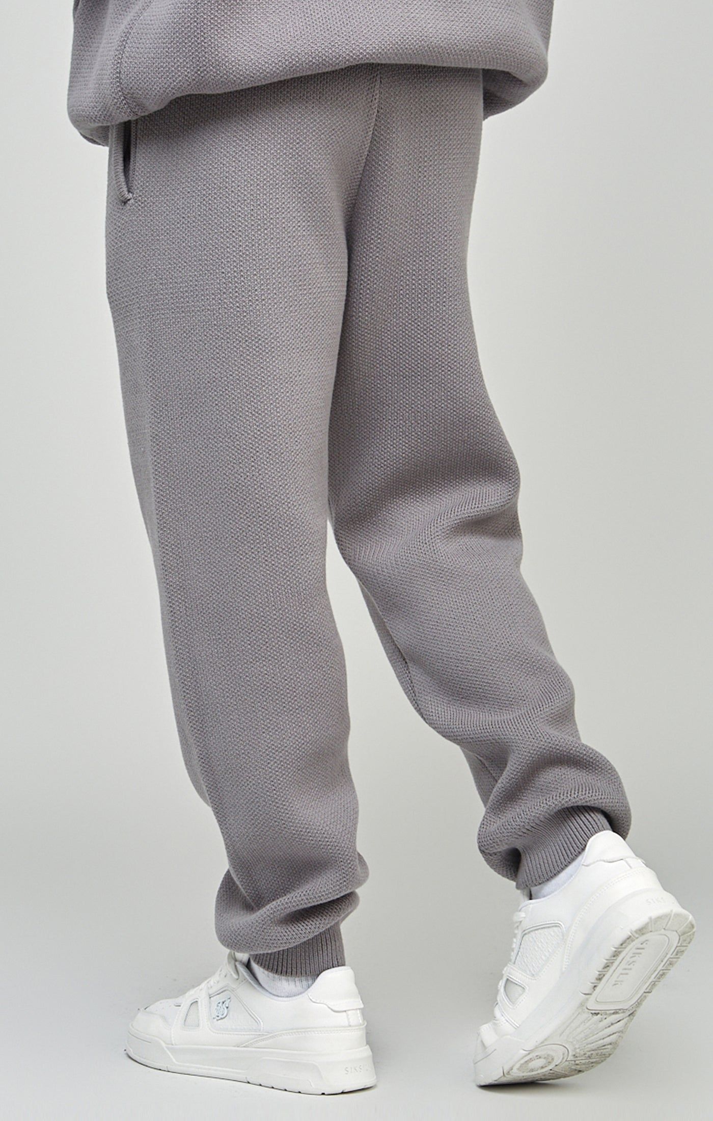 Grey Knitted Pants sold by Siksilk product image thumbnail 4