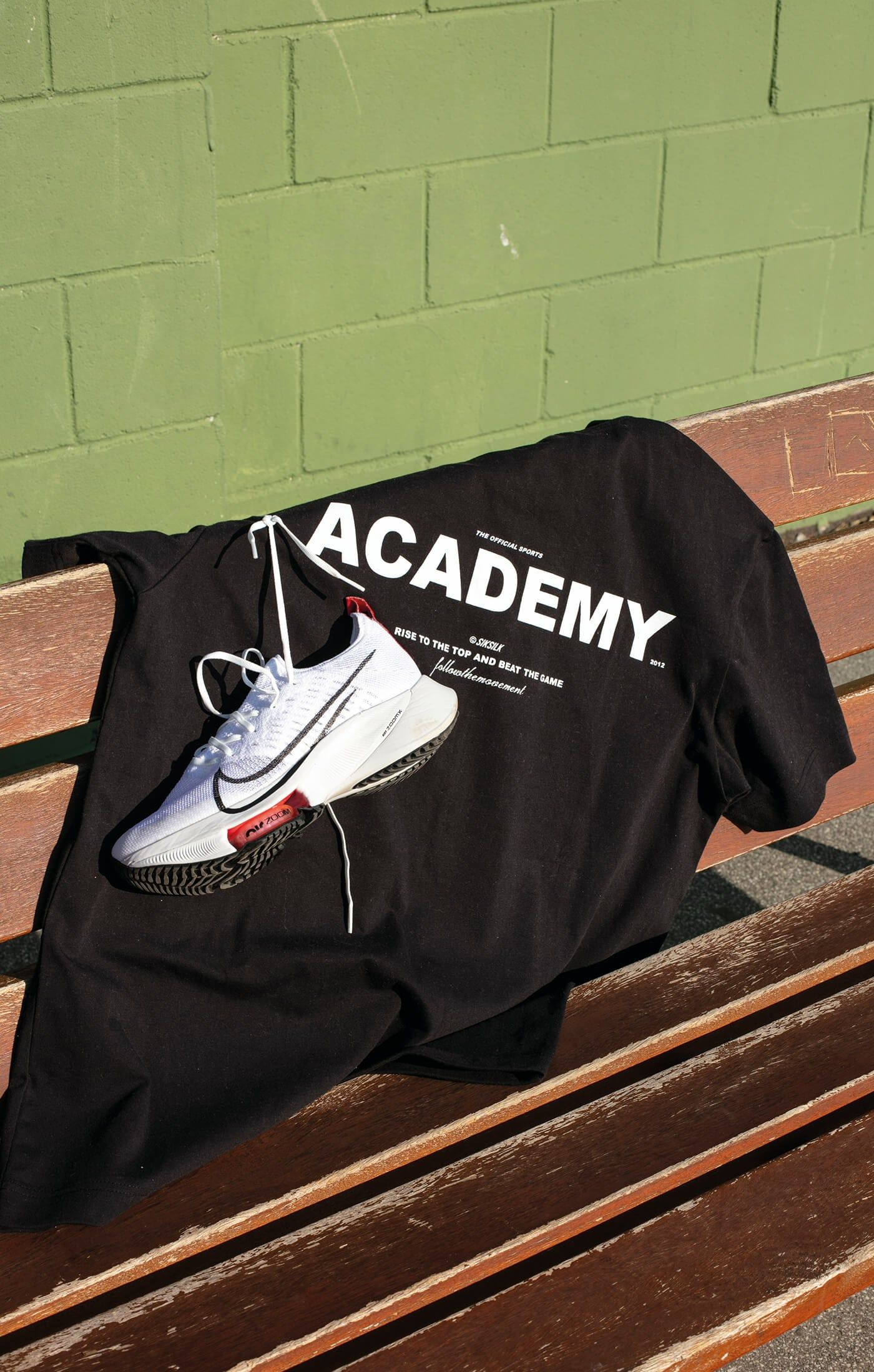 Black Academy T-Shirt sold by Siksilk product image thumbnail 4