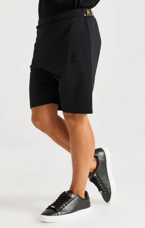 SikSilk Taped Shorts - Black sold by Siksilk