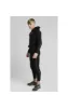 Illusive London Overhead Hoodie - Black & Neon Pink sold by Siksilk