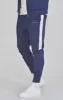 Navy Muscle Fit Joggers sold by Siksilk