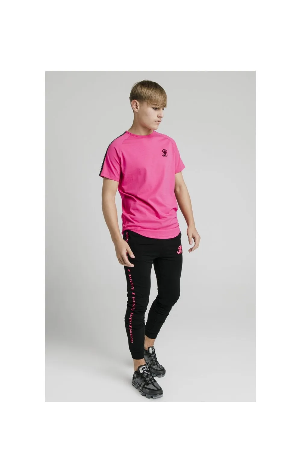 Illusive London Tape Tee – Pink sold by Siksilk product image thumbnail 5