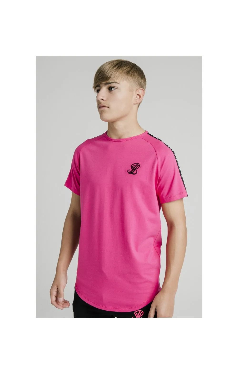 Illusive London Tape Tee – Pink sold by Siksilk product image thumbnail 2