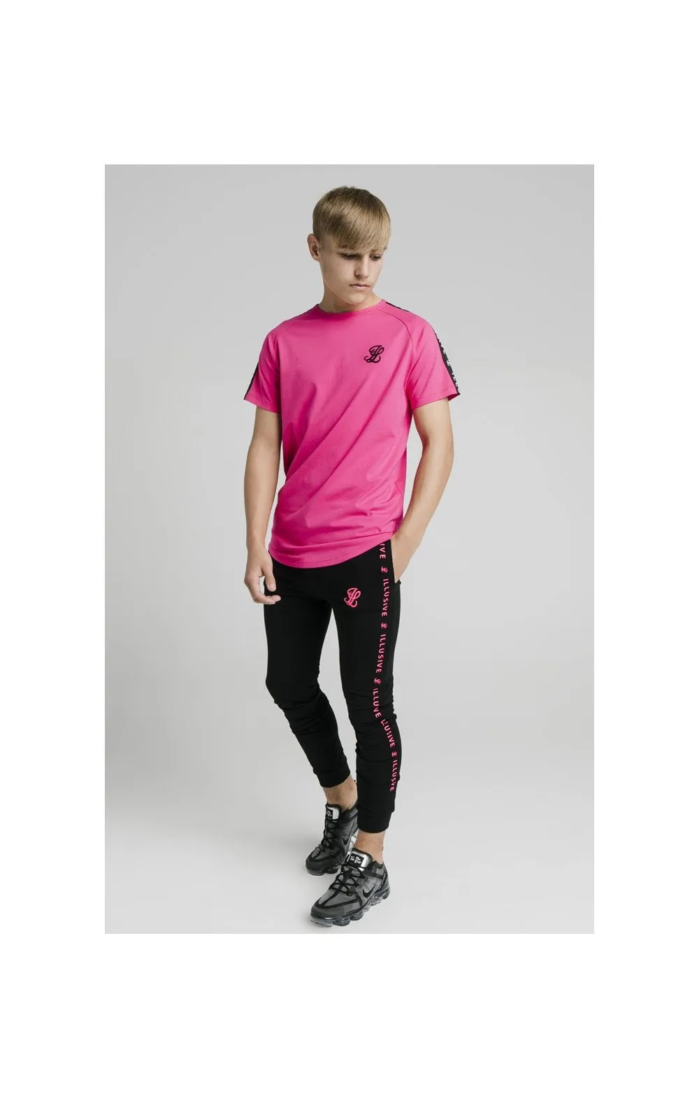 Illusive London Tape Tee – Pink sold by Siksilk product image thumbnail 4