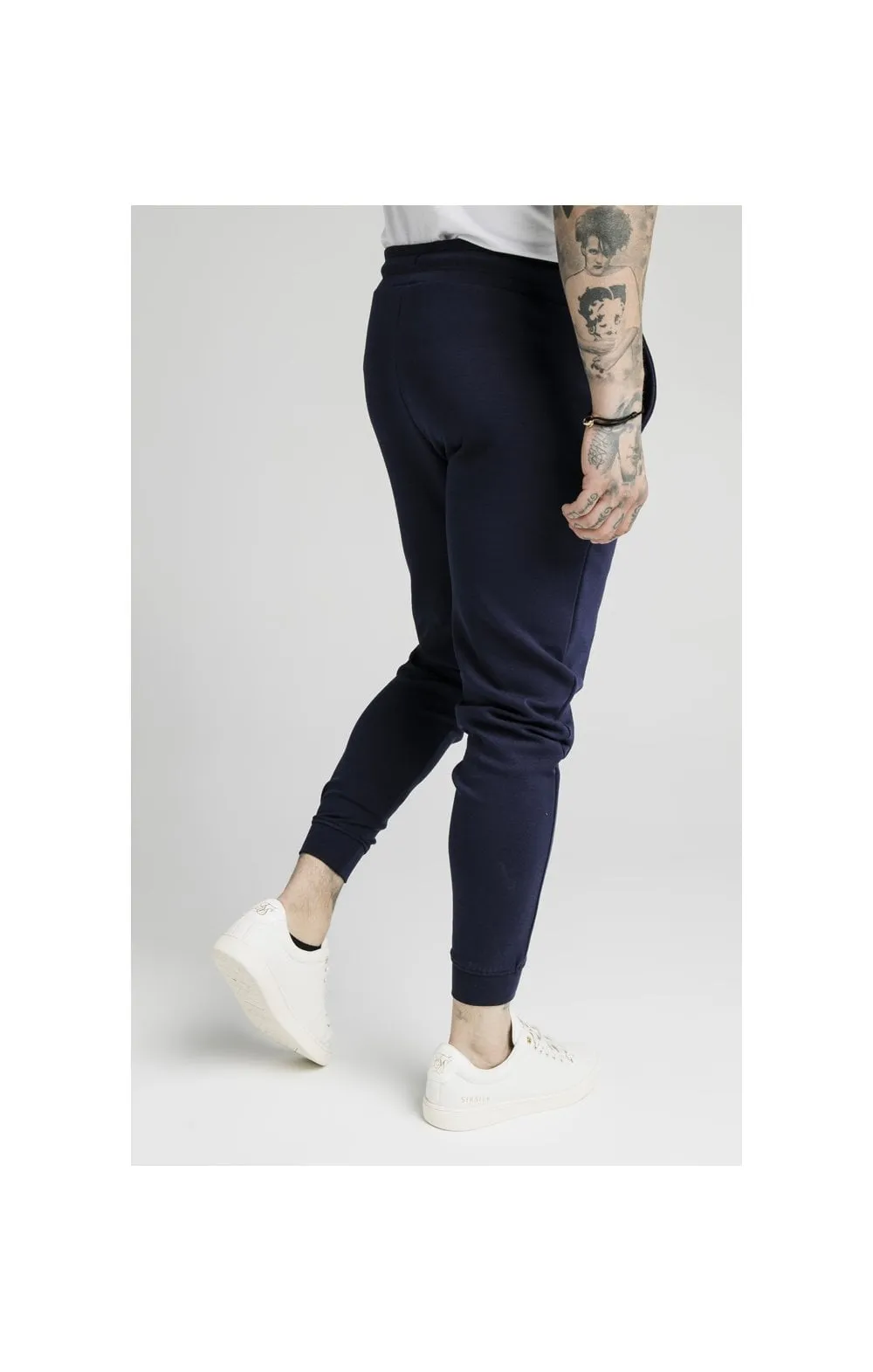SikSilk Muscle Fit Jogger – Navy sold by Siksilk product image thumbnail 3