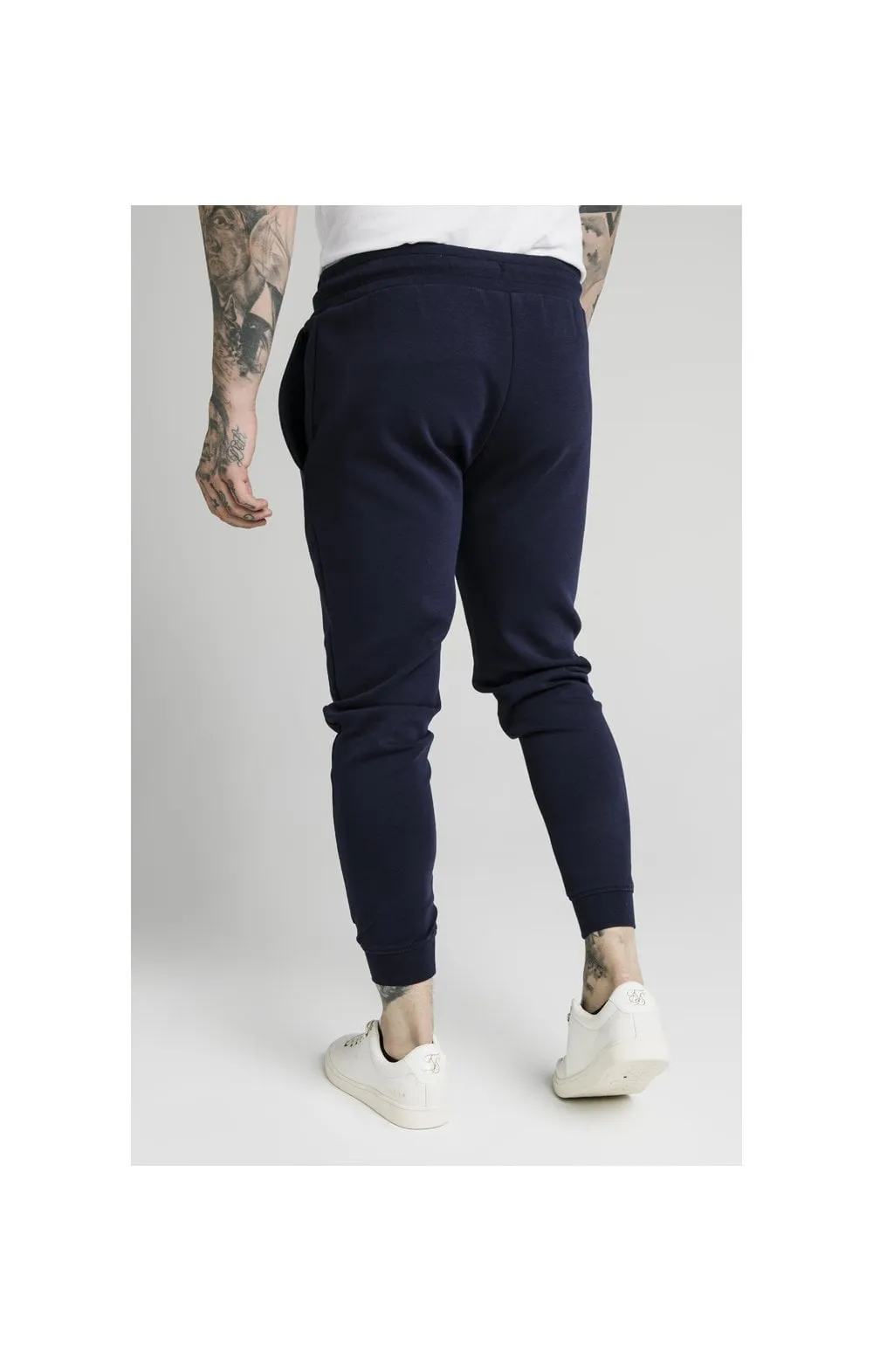 SikSilk Muscle Fit Jogger – Navy sold by Siksilk product image thumbnail 5