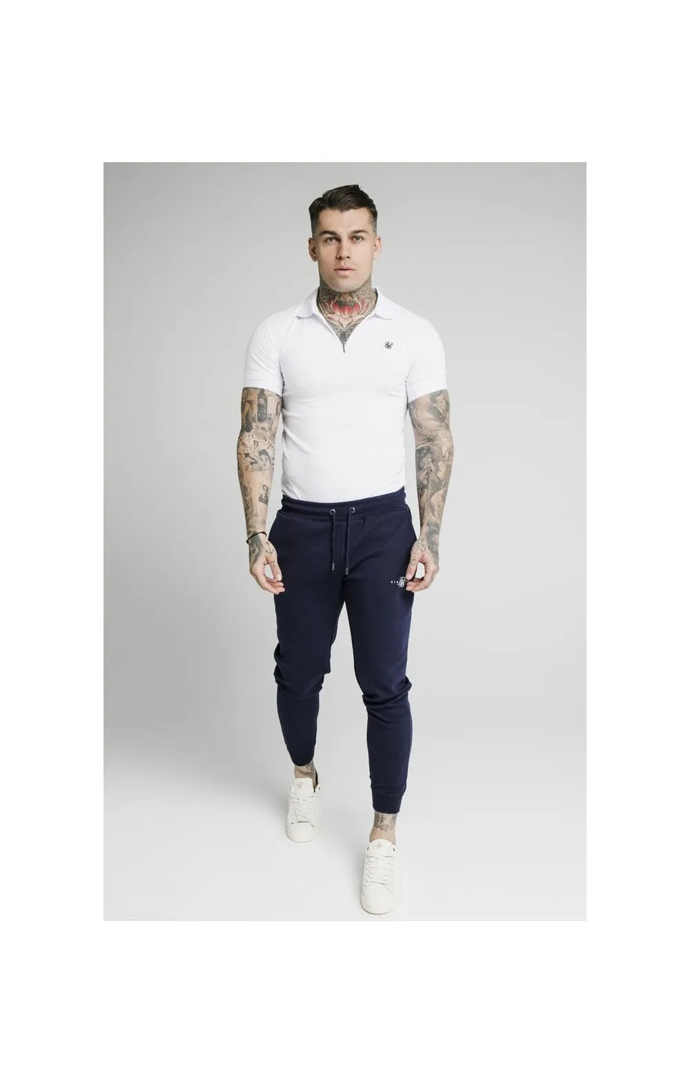 SikSilk Muscle Fit Jogger – Navy sold by Siksilk product image thumbnail 2