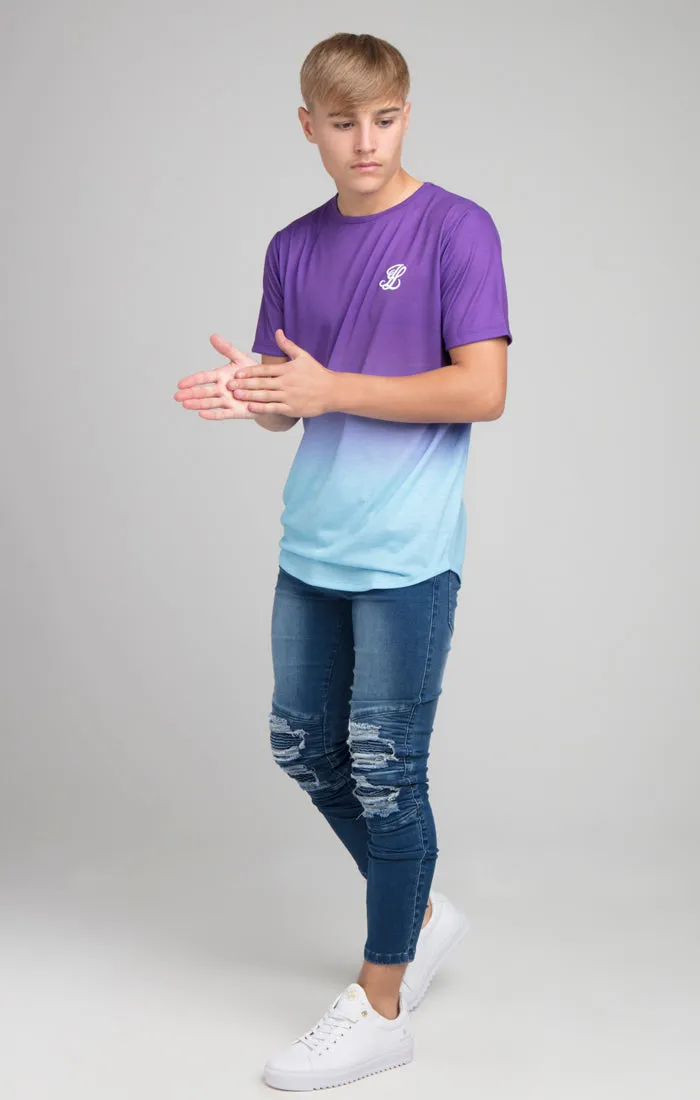 Boys Illusive Mid Wash Biker Denim Jean sold by Siksilk product image thumbnail 5