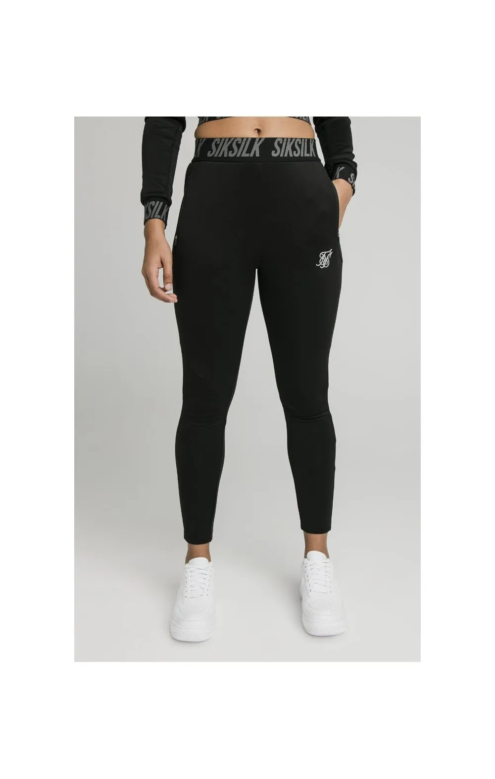 SikSilk Zonal Track Pants - Black sold by Siksilk product image thumbnail 2