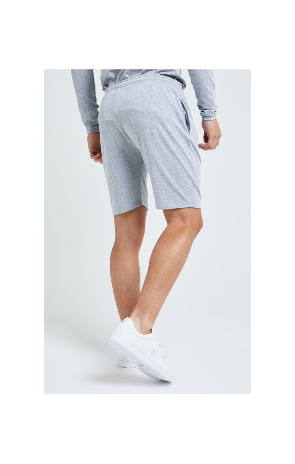 Boys Illusive Grey Marl Essentials Jersey Short sold by Siksilk product image thumbnail 6