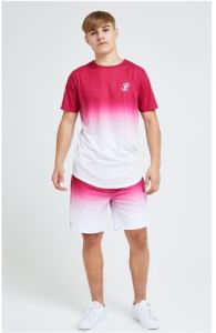 Illusive London Flux Fade Tee - Pink & White sold by Siksilk