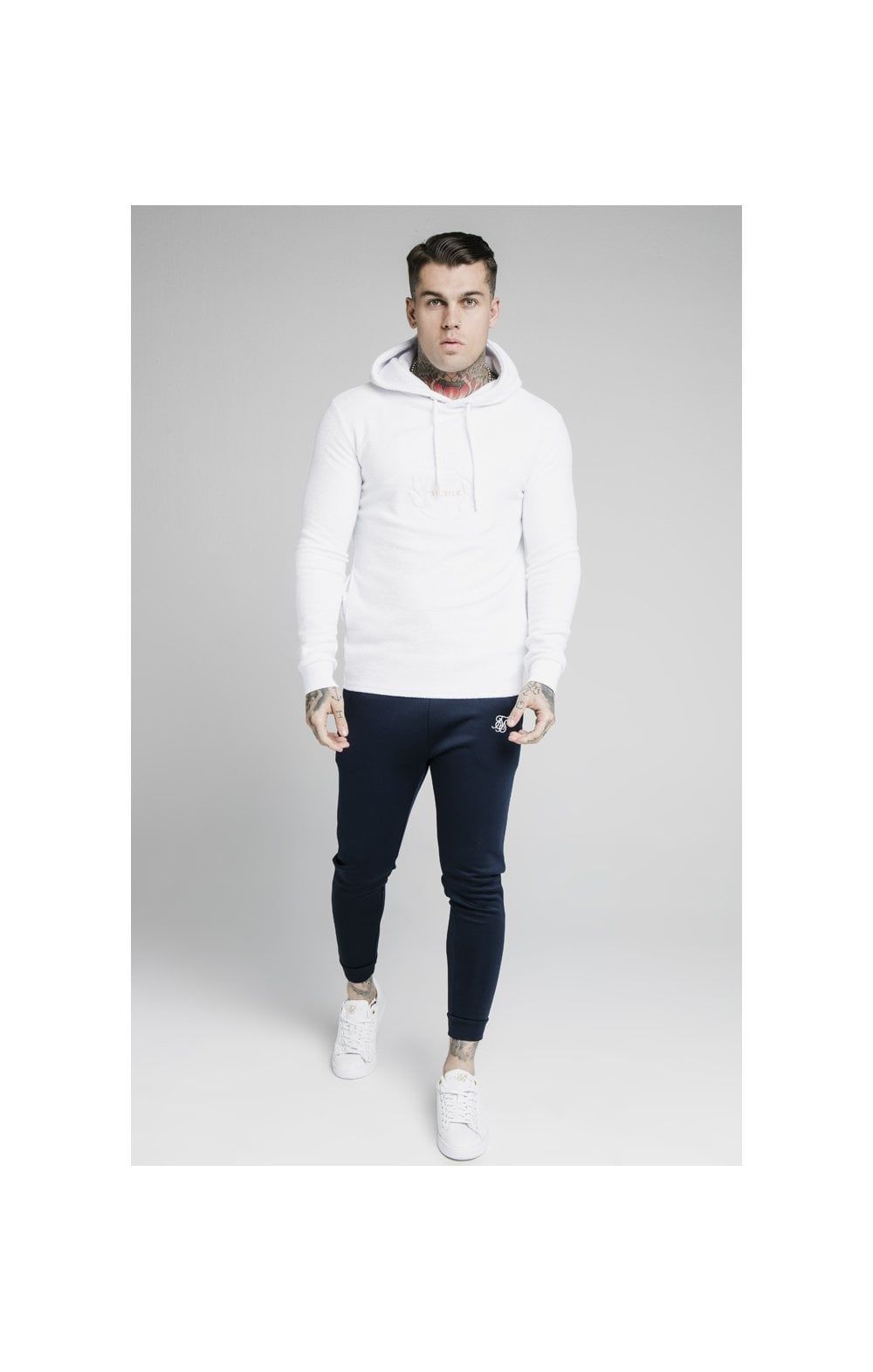 SikSilk Element Overhead Hoodie - White sold by Siksilk product image thumbnail 4