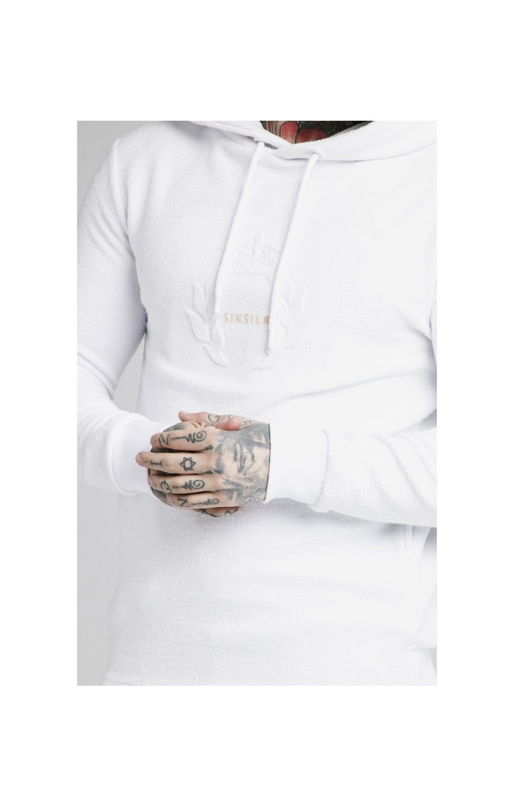 SikSilk Element Overhead Hoodie - White sold by Siksilk product image thumbnail 2