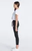Girls White Essentials Cropped T-Shirt sold by Siksilk